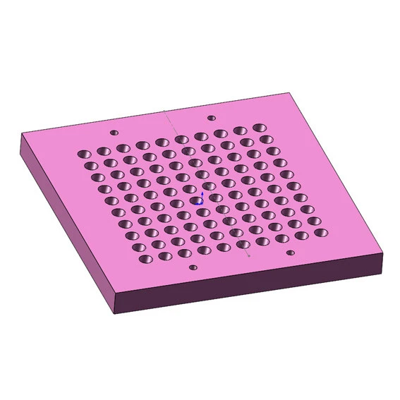 Podpůrná šablona pro atomizér CBD 100 Hole