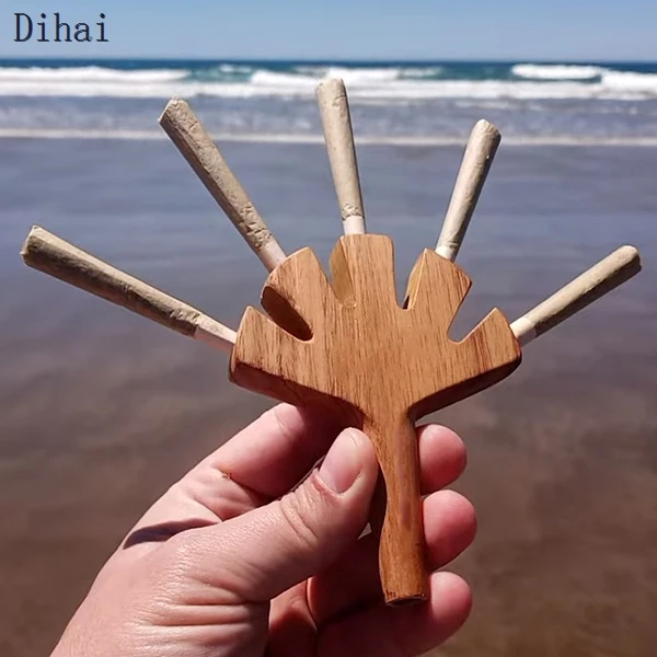 Dřevěný držák na držák cigaret